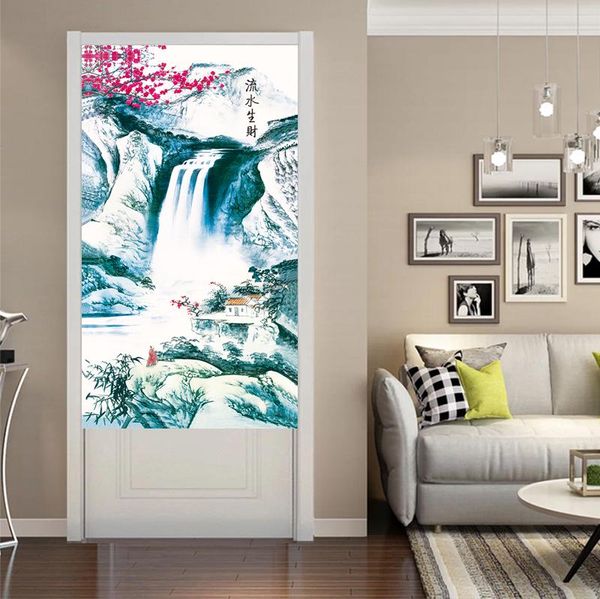 curtain & drapes chinese-style landscape door kitchen bathroom partition bedroom decorative hanging feng shui
curtain & drapes chinese-style landscape door kitchen bathroom partition bedroom decorative hanging feng shui