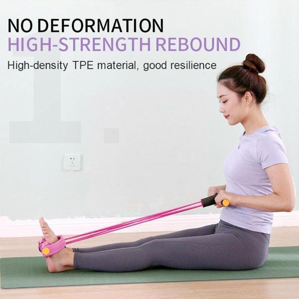 resistance bands 1pcs women pedal exerciser 4 tube elastic training ropes sport yoga fitness home pull equipment workou u7k0
resistance bands 1pcs women pedal exerciser 4 tube elastic training ropes sport yoga fitness home pull equipment workou u7k0