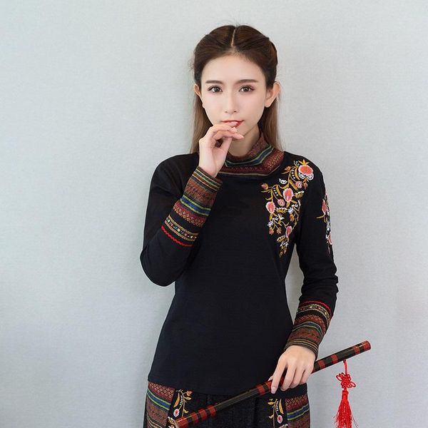 ethnic clothing chinese style women clothes 2021 autumn retro embroidery cotton blouse black hanfu ladies 11984, Red
ethnic clothing chinese style women clothes 2021 autumn retro embroidery cotton blouse black hanfu ladies 11984, Red