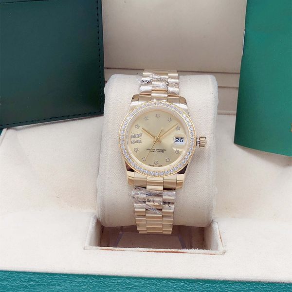 ladies fully automatic mechanical movement watch, 31mm diameter, 316 stainless steel, sapphire glass, calendar, elegant female fashion star, Slivery;brown
ladies fully automatic mechanical movement watch, 31mm diameter, 316 stainless steel, sapphire glass, calendar, elegant female fashion star, Slivery;brown