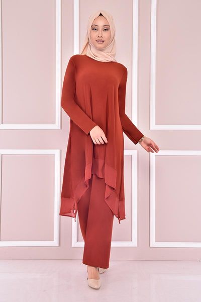 ethnic clothing 2021 women's muslim tunic + pants suit ramadan eid abaya dubai turkey fashion hijab dress islamic women, Red
ethnic clothing 2021 women's muslim tunic + pants suit ramadan eid abaya dubai turkey fashion hijab dress islamic women, Red