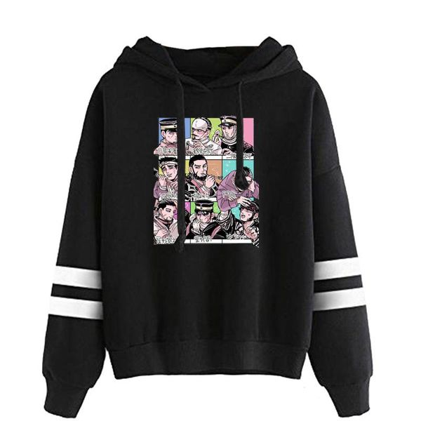 men's hoodies & sweatshirts arrival golden kamuy men/women hoodie autumn winter boys/girls anime fans fashion clothes outwear, Black
men's hoodies & sweatshirts arrival golden kamuy men/women hoodie autumn winter boys/girls anime fans fashion clothes outwear, Black
