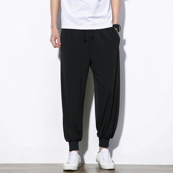 men's pants fashion men casual sweatpants 2021 new hip hop streetwear male drawstring ankle-length x7ym, Black
men's pants fashion men casual sweatpants 2021 new hip hop streetwear male drawstring ankle-length x7ym, Black