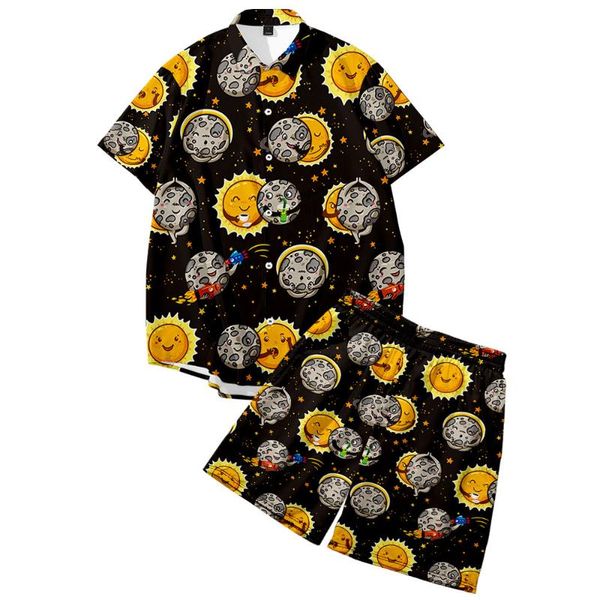 men's tracksuits cartoon sun moon printed summer hawaiian mens sets short sleeve shirt and shorts two piece suit oversize 6xl, Gray
men's tracksuits cartoon sun moon printed summer hawaiian mens sets short sleeve shirt and shorts two piece suit oversize 6xl, Gray