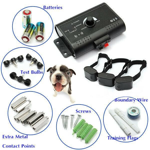 hidden dog containment system safe waterproof underground electric fence fencing collar ca pet fences kennels & pens
hidden dog containment system safe waterproof underground electric fence fencing collar ca pet fences kennels & pens