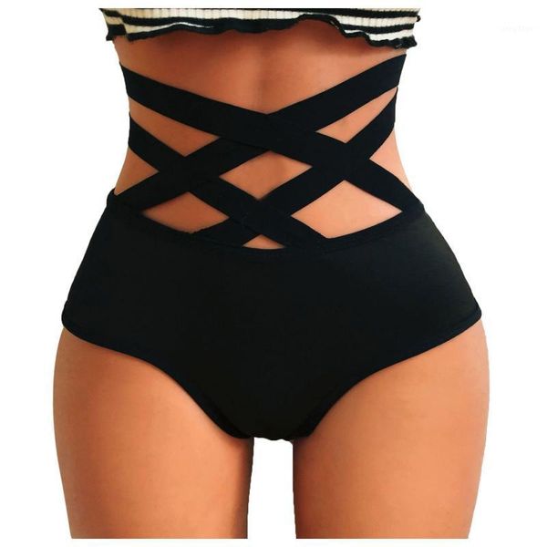 women's panties bandage high waist women lingerie strappy briefs underwear solid color breathable underpants culotte femme l3, Black;pink
women's panties bandage high waist women lingerie strappy briefs underwear solid color breathable underpants culotte femme l3, Black;pink