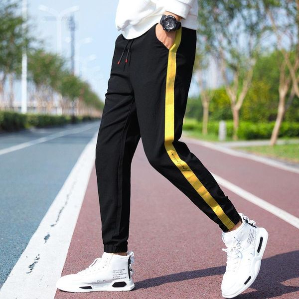 men's pants summer ice silk breathable casual long loose sports harlan thin nine-point beamed overalls jogging, Black
men's pants summer ice silk breathable casual long loose sports harlan thin nine-point beamed overalls jogging, Black