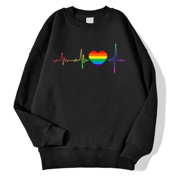women's hoodies & sweatshirts beating heart rainbow article love o-neck women 2021 korean fashion hoodie long sleeve hip hop hoody wome, Black
women's hoodies & sweatshirts beating heart rainbow article love o-neck women 2021 korean fashion hoodie long sleeve hip hop hoody wome, Black