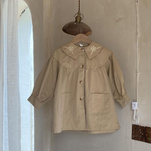 coat 2021 wholesale girls boys embroidery autumn cotton fashion full sleeve kids jacket 2-7 years, Blue;gray
coat 2021 wholesale girls boys embroidery autumn cotton fashion full sleeve kids jacket 2-7 years, Blue;gray