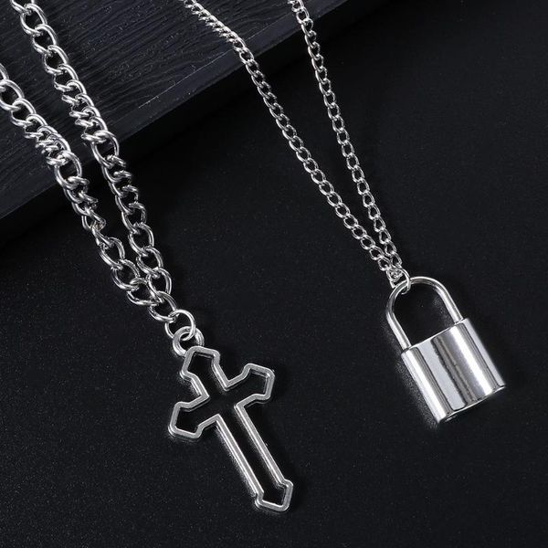 chains neck jewelry cool street style silver color long chain hollow cross pendant padlock necklace punk choker
chains neck jewelry cool street style silver color long chain hollow cross pendant padlock necklace punk choker