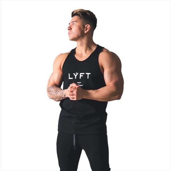male summer casual vest bodybuilding tank gym workout fitness cotton sleeveless shirt clothes stringer singlet, White;black
male summer casual vest bodybuilding tank gym workout fitness cotton sleeveless shirt clothes stringer singlet, White;black