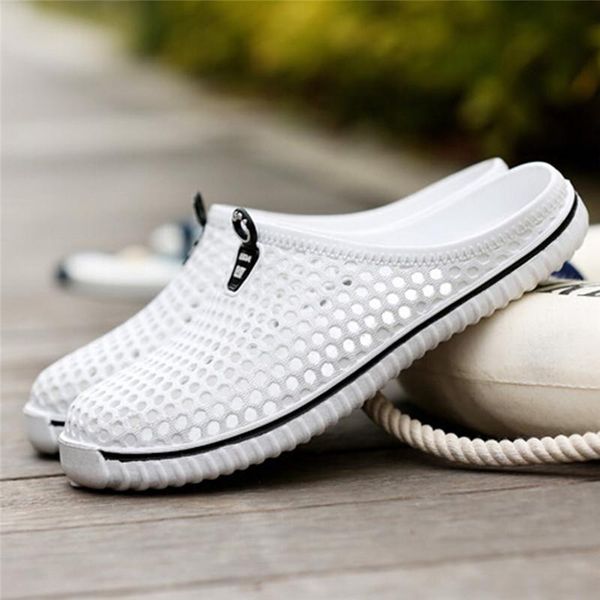 slippers summer men mesh sandals beach shoes casual female personality baotou hole ultra-light breathable couple, Black
slippers summer men mesh sandals beach shoes casual female personality baotou hole ultra-light breathable couple, Black