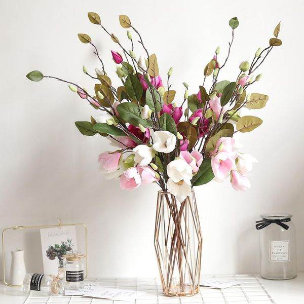 artificial fake silk flower leaf magnolia floral wedding bouquet party home decorative flowers & wreaths
artificial fake silk flower leaf magnolia floral wedding bouquet party home decorative flowers & wreaths