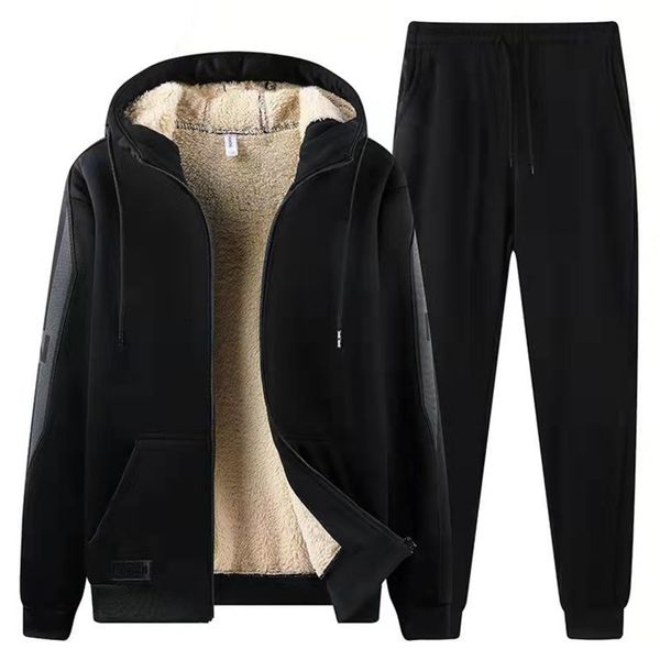 men's coarse wool 8xl large sportswear, hoodie , 2-piece warm suit, black and red casual sweaters, Gray
men's coarse wool 8xl large sportswear, hoodie , 2-piece warm suit, black and red casual sweaters, Gray