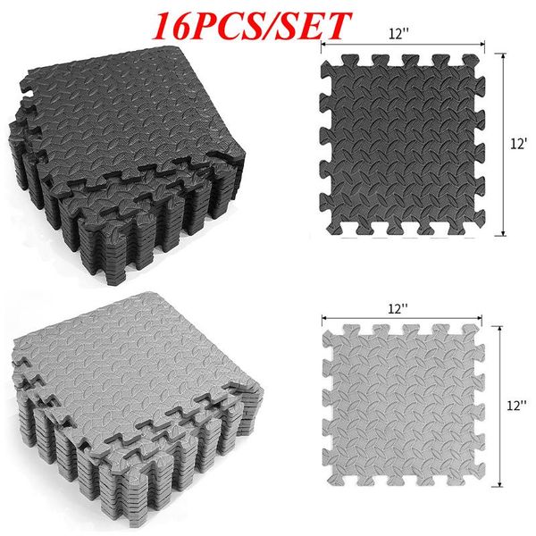 yoga mats 16/9pcs 30*30cm gym flooring puzzle sport durable eva foam interlocking tile fitness room workout massage pad
yoga mats 16/9pcs 30*30cm gym flooring puzzle sport durable eva foam interlocking tile fitness room workout massage pad