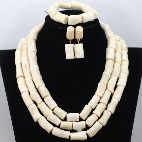 earrings & necklace wholesale cream white african wedding coral beads set nigerian chunky beaded women celebration jewelry cg016, Silver
earrings & necklace wholesale cream white african wedding coral beads set nigerian chunky beaded women celebration jewelry cg016, Silver
