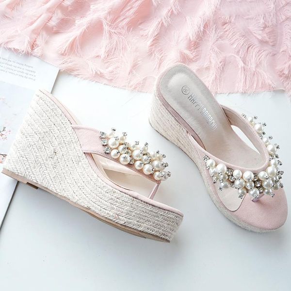 diamond sandals slippers shiny rhinestones flip flops women holidays beach shoes wedge platform sandal mules a345, Black
diamond sandals slippers shiny rhinestones flip flops women holidays beach shoes wedge platform sandal mules a345, Black
