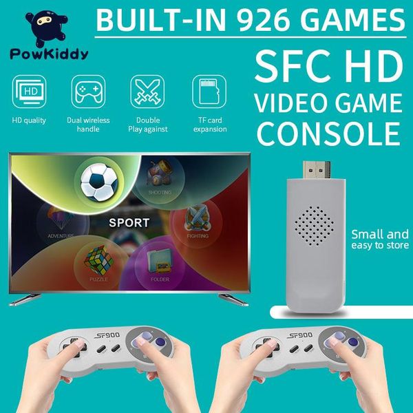 portable game players tv video console wireless controller 16 bit mini stick with 926 retro support add more hd output
portable game players tv video console wireless controller 16 bit mini stick with 926 retro support add more hd output