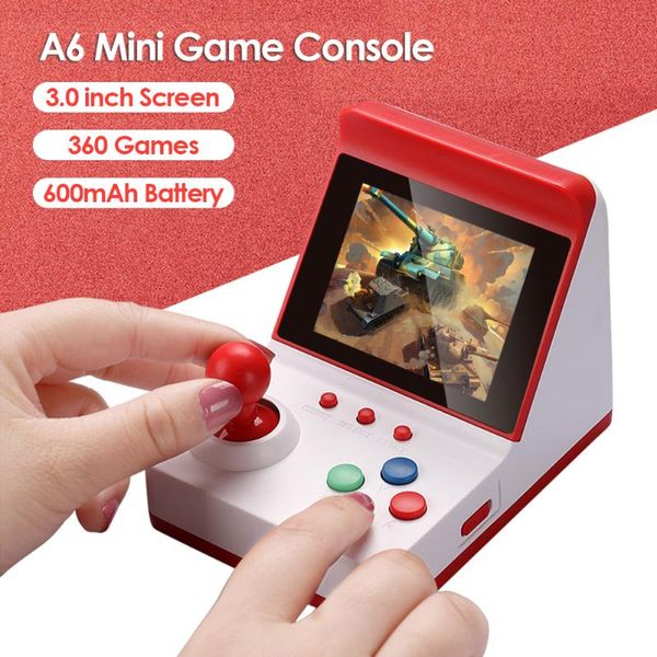 powddiy a6 portable 3.0 inch mini retro game console built-in 360 games dual player handheld pocket video players
powddiy a6 portable 3.0 inch mini retro game console built-in 360 games dual player handheld pocket video players
