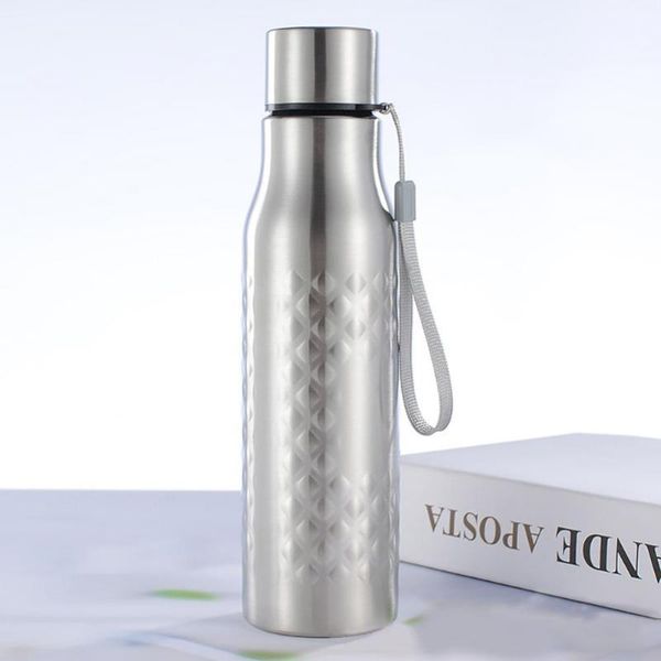 water bottle 750ml portable outdoor stainless steel large capacity single wall cold bottles thermal insulation
water bottle 750ml portable outdoor stainless steel large capacity single wall cold bottles thermal insulation