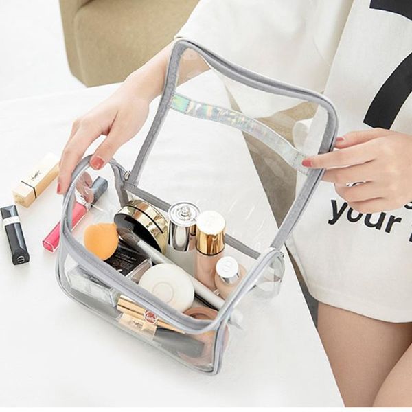 transparent laser cosmetic bag for make up bags waterproof makeup storage neceser organizer kits toiletry travel portable & cases
transparent laser cosmetic bag for make up bags waterproof makeup storage neceser organizer kits toiletry travel portable & cases