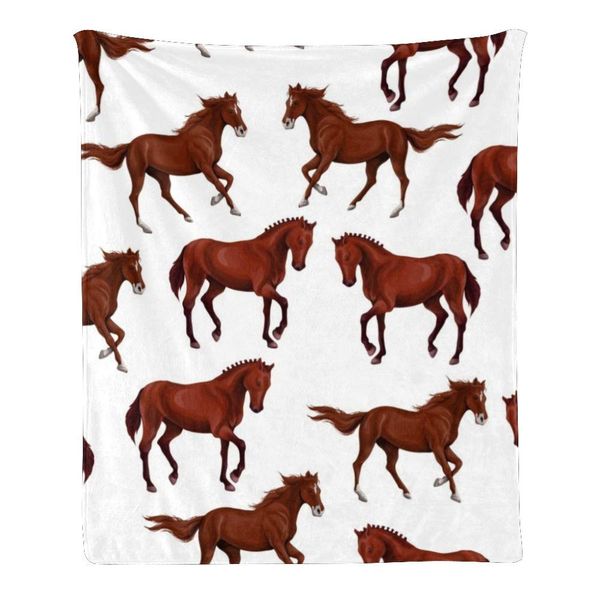 CUXWEOT Custom Super Soft Throw Blanket Fleece Blanket for Couch Sofa Bed Gift Horses Animal (50inchX60inch) 50" X 60"
CUXWEOT Custom Super Soft Throw Blanket Fleece Blanket for Couch Sofa Bed Gift Horses Animal (50inchX60inch) 50" X 60"