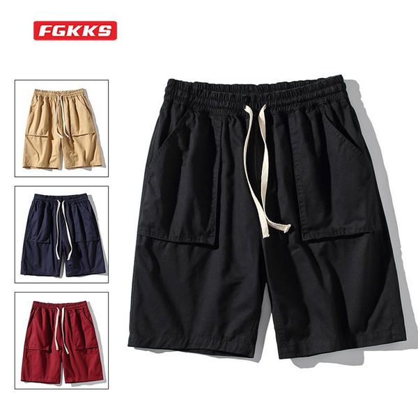 men's shorts fgkks mens summer breeches fashion street wear big pocket sweatpants beach sports loose men cotton, White;black
men's shorts fgkks mens summer breeches fashion street wear big pocket sweatpants beach sports loose men cotton, White;black