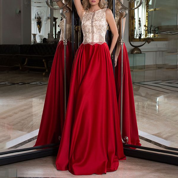 2021 Western Style Spring Summer New Fashion Sexy Party Dress Temperament Elegant High Waist Color Contrast Splicing Round Neck
2021 Western Style Spring Summer New Fashion Sexy Party Dress Temperament Elegant High Waist Color Contrast Splicing Round Neck