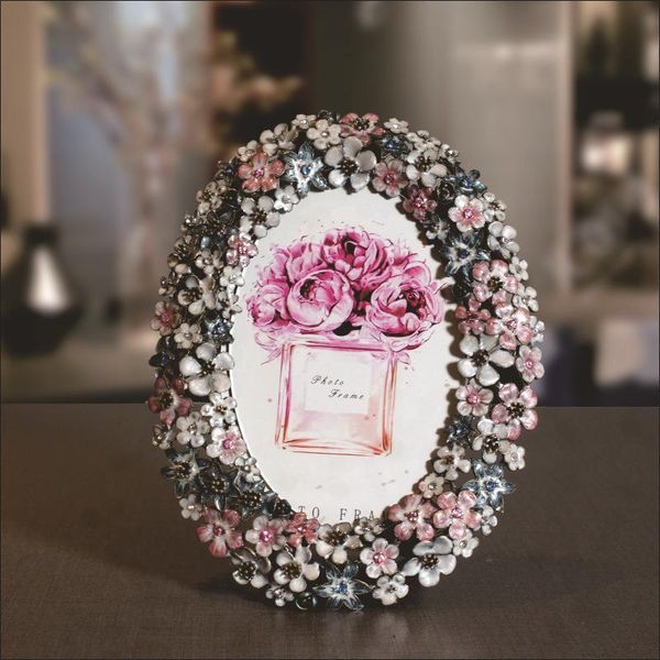 frames european style metal wreath enamel color po frame picture creative home decoration table christmas gift
frames european style metal wreath enamel color po frame picture creative home decoration table christmas gift