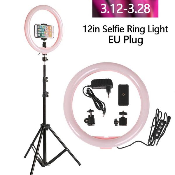 12" pography lighting with tripod stand camera po studio circle led selfie ring light phone lamp for video fill youtube flash heads
12" pography lighting with tripod stand camera po studio circle led selfie ring light phone lamp for video fill youtube flash heads