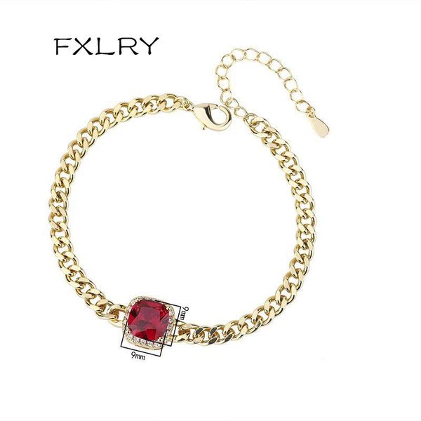 link, chain fxlry copper with cubic zirconia square bracelet for women cz punk link bangle fashion party jewelry, Black
link, chain fxlry copper with cubic zirconia square bracelet for women cz punk link bangle fashion party jewelry, Black