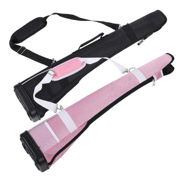 golf training aids pink/black bag nylon practice portable club backpack can store 3 clubs shoulder accessories
golf training aids pink/black bag nylon practice portable club backpack can store 3 clubs shoulder accessories