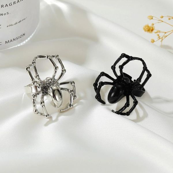 cluster rings gothic spider for women men teens punk hip hop adjustable size halloween custom animal ring fashion jewelry gifts, Golden;silver
cluster rings gothic spider for women men teens punk hip hop adjustable size halloween custom animal ring fashion jewelry gifts, Golden;silver
