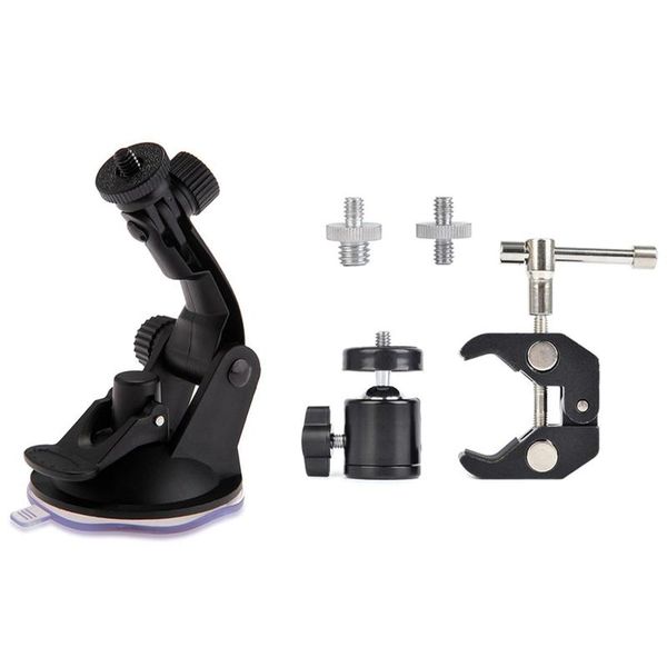 pcs suction automotive car mount holder & 1 set super clamp articulated ball head lighting studio accessories
pcs suction automotive car mount holder & 1 set super clamp articulated ball head lighting studio accessories