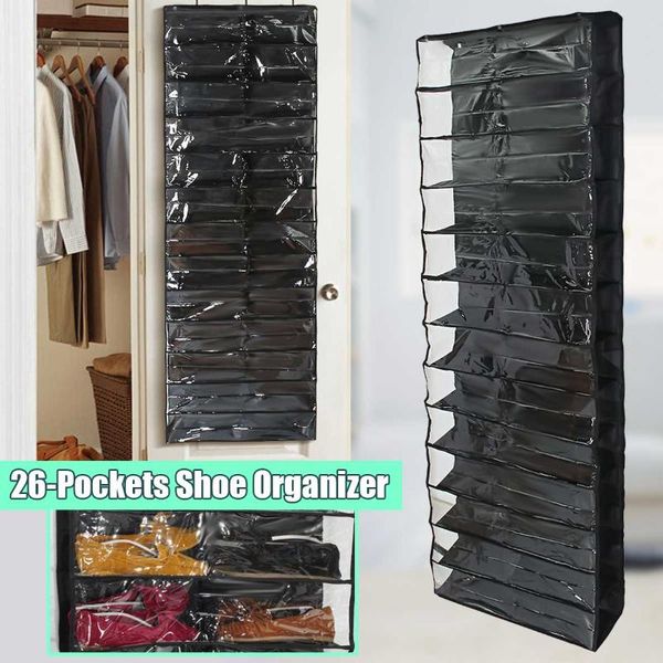 26pocket shoe organizer door hanging shoes storage wall bag closet holder family save space home behind rack clothing & wardrobe
26pocket shoe organizer door hanging shoes storage wall bag closet holder family save space home behind rack clothing & wardrobe