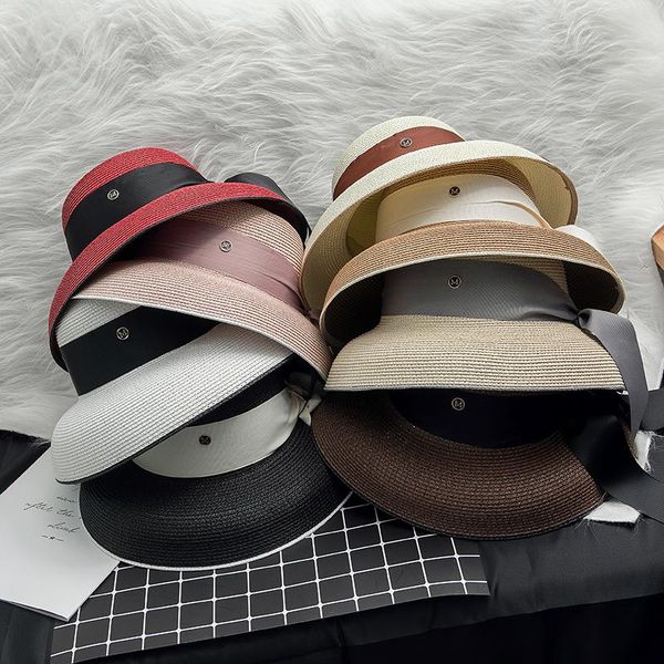 summer and autumn korean ladies hepburn wind big streamers elegant bow straw cap women foldable casual sunshade beach sun hat wide brim hats, Blue;gray
summer and autumn korean ladies hepburn wind big streamers elegant bow straw cap women foldable casual sunshade beach sun hat wide brim hats, Blue;gray