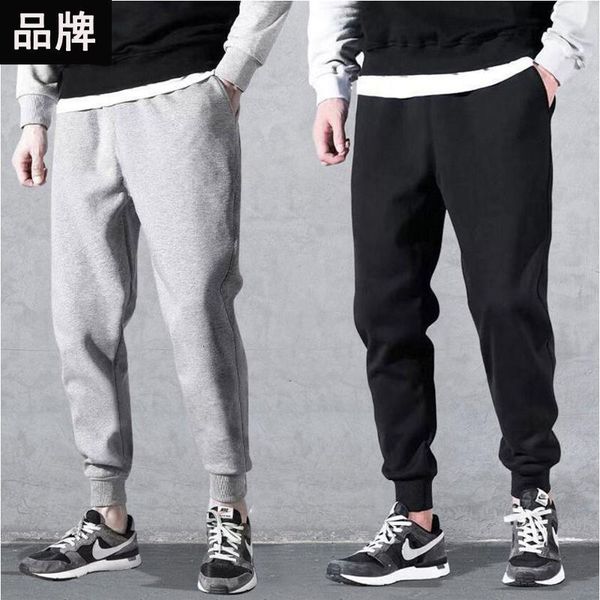 men's pants cotton sports autumn loose casual ankle banded summer thin streetwear velvet joggers men baggy 926u, Black
men's pants cotton sports autumn loose casual ankle banded summer thin streetwear velvet joggers men baggy 926u, Black