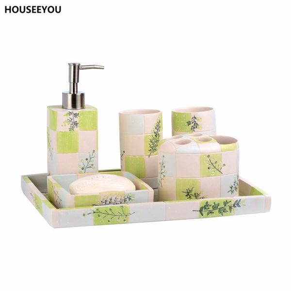 bath accessory set fresh elegant soap dish lotion dispenser shampoo bottle box toothbrush holder gargle cup bathroom accessories 5pcs/set
bath accessory set fresh elegant soap dish lotion dispenser shampoo bottle box toothbrush holder gargle cup bathroom accessories 5pcs/set