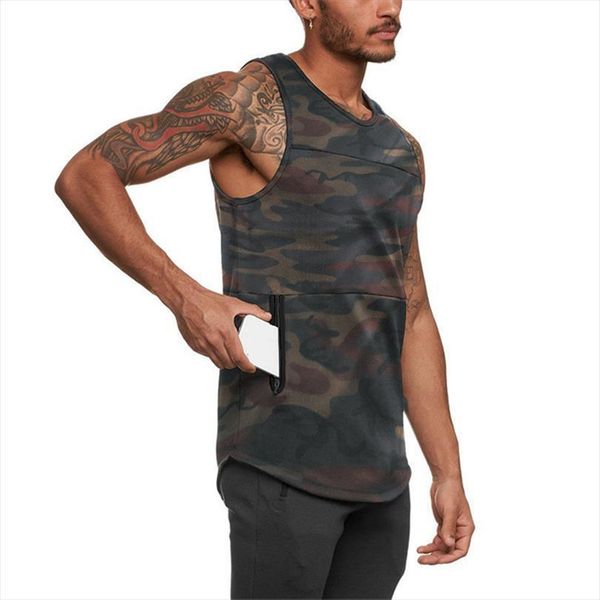 asrv summer mens camouflage men gym vest zipper pocket sleeveless tank male trend stretch quick drying fitness clothing, White;black
asrv summer mens camouflage men gym vest zipper pocket sleeveless tank male trend stretch quick drying fitness clothing, White;black