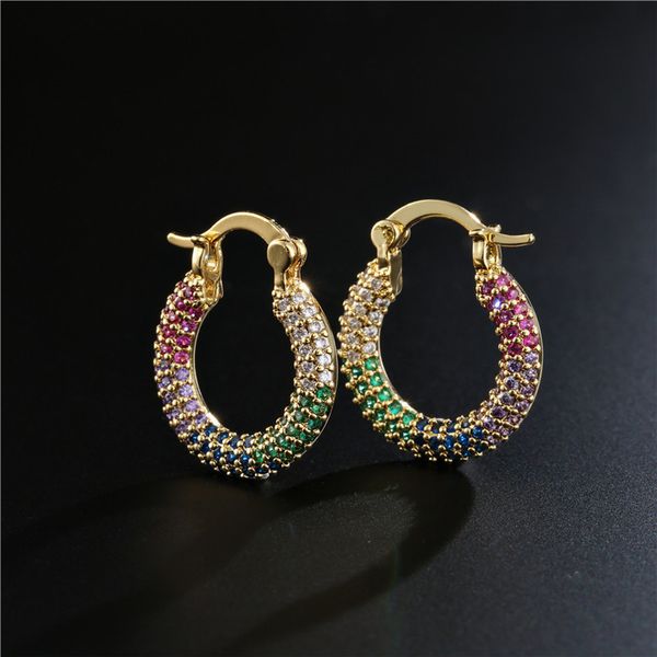 funmode fashion punk style rainbow color women bridal hoop earring for female aesthetic boho jewelry accessoires whole fe237, Golden
funmode fashion punk style rainbow color women bridal hoop earring for female aesthetic boho jewelry accessoires whole fe237, Golden