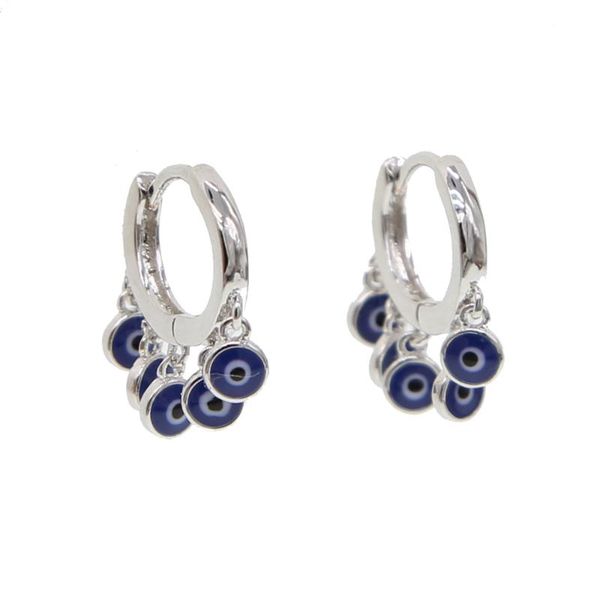 fashion jewelry lucky sign turkish evil eye hoop enamel charm minimal charming elegance earring for women & huggie, Golden;silver
fashion jewelry lucky sign turkish evil eye hoop enamel charm minimal charming elegance earring for women & huggie, Golden;silver