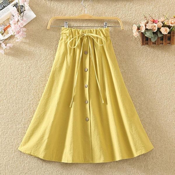 high waist a-line vintage women skirts with button knee length girls school midi skirt female white black blue
high waist a-line vintage women skirts with button knee length girls school midi skirt female white black blue