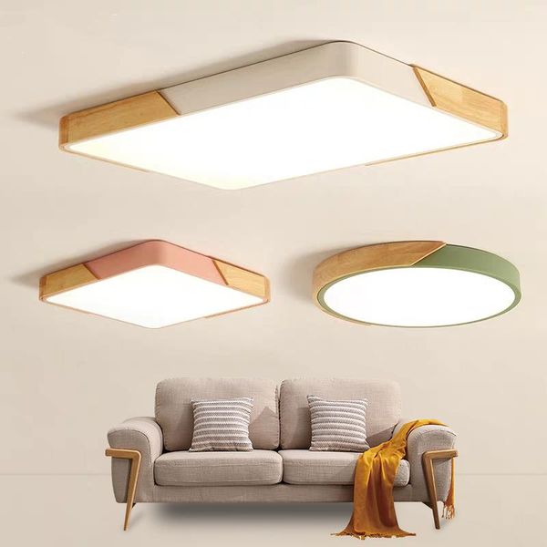 ceiling lights ultra-thin led macaron light wooden round square rectangular bedroom living room simple aisle corridor
ceiling lights ultra-thin led macaron light wooden round square rectangular bedroom living room simple aisle corridor