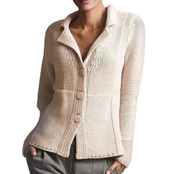 autumn winter women v neck knitted sweater long sleeve button pullover cardigan women's knits & tees, White
autumn winter women v neck knitted sweater long sleeve button pullover cardigan women's knits & tees, White