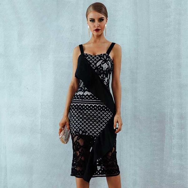 attacked style of black dress spaghetti strap lace elegant luxurious and celebrity dressed a bandage party (h2378), Black;gray
attacked style of black dress spaghetti strap lace elegant luxurious and celebrity dressed a bandage party (h2378), Black;gray