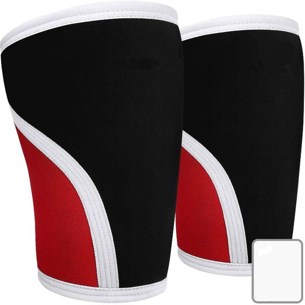 knee sleeves crossfit for support 1pair - braces 7mm compression elbow & pads, Black;gray
knee sleeves crossfit for support 1pair - braces 7mm compression elbow & pads, Black;gray