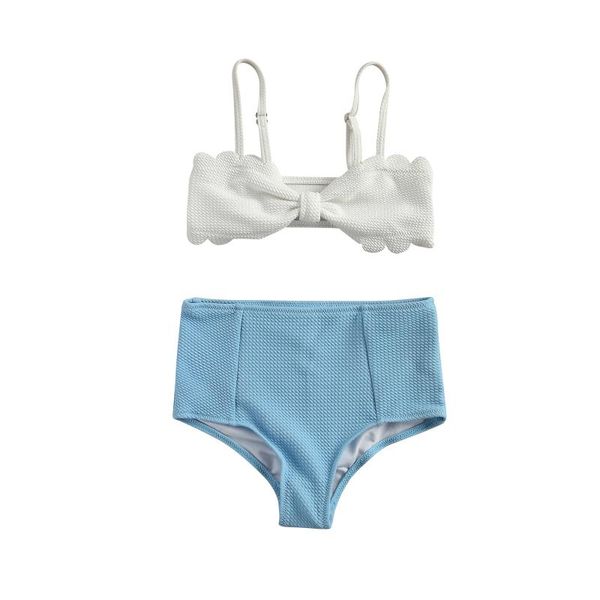 summer style girl's two piece swimsuit smocking lace vest solid color sling high waist shorts for kids one-pieces, Black
summer style girl's two piece swimsuit smocking lace vest solid color sling high waist shorts for kids one-pieces, Black