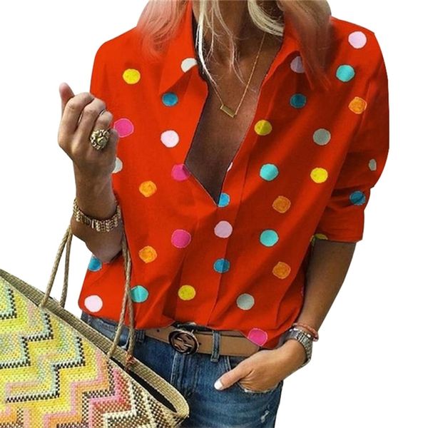 2021 polka dot turn down collar long sleeve shirts plus size clothes streetwear white blouse women xxl
2021 polka dot turn down collar long sleeve shirts plus size clothes streetwear white blouse women xxl