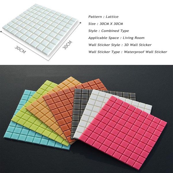 wallpapers 30cm x 3d foam wallpaper diy wall stickers home decoration for living room tv sofa background sticker lattice
wallpapers 30cm x 3d foam wallpaper diy wall stickers home decoration for living room tv sofa background sticker lattice