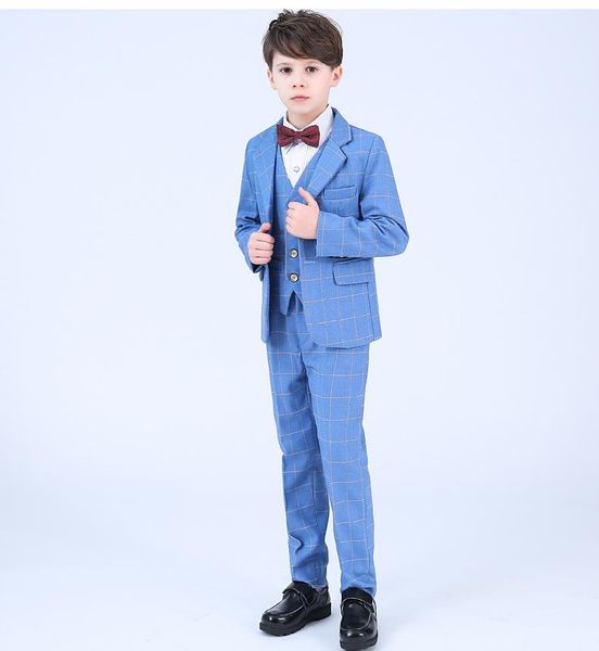 suits formal spring and autumn boys blazer fashion lapel into casual wedding party suit 4pcs (tie+ shirt + pants+suit), Black
suits formal spring and autumn boys blazer fashion lapel into casual wedding party suit 4pcs (tie+ shirt + pants+suit), Black